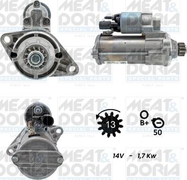 Meat & Doria 5010441G - Motorino d'avviamento autozon.pro