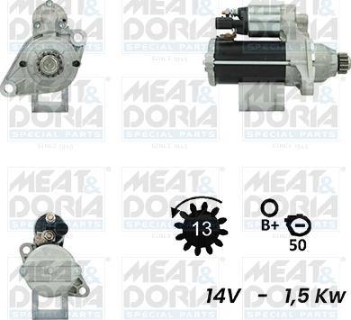 Meat & Doria 5010415G - Motorino d'avviamento autozon.pro