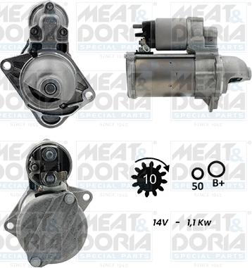 Meat & Doria 5010545G - Motorino d'avviamento autozon.pro