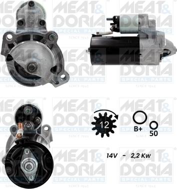 Meat & Doria 5010542G - Motorino d'avviamento autozon.pro