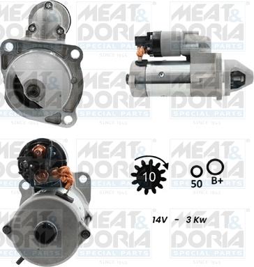 Meat & Doria 5010507G - Motorino d'avviamento autozon.pro