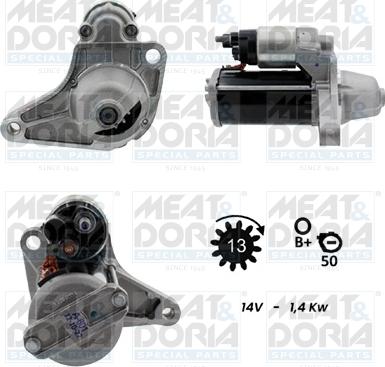 Meat & Doria 5010054G - Motorino d'avviamento autozon.pro