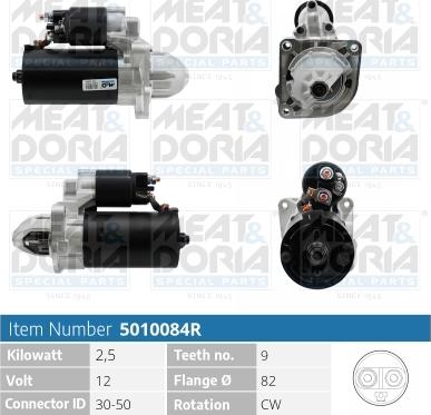 Meat & Doria 5010084R - Motorino d'avviamento autozon.pro