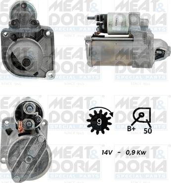 Meat & Doria 5010359G - Motorino d'avviamento autozon.pro