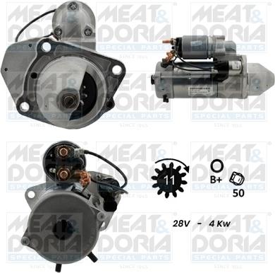 Meat & Doria 5110057G - Motorino d'avviamento autozon.pro