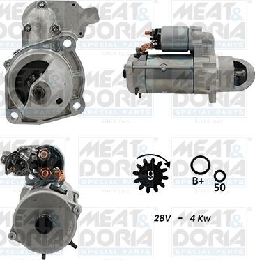 Meat & Doria 5110006G - Motorino d'avviamento autozon.pro