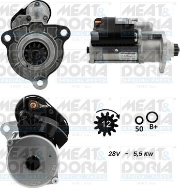 Meat & Doria 5110083G - Motorino d'avviamento autozon.pro