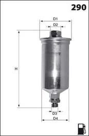 Mecafilter ELE3574 - Filtro carburante autozon.pro