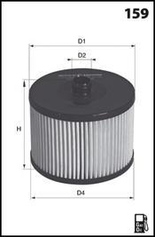 Mecafilter ELG5293 - Filtro carburante autozon.pro