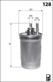 Mecafilter ELG5249 - Filtro carburante autozon.pro