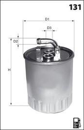 Mecafilter ELG5252 - Filtro carburante autozon.pro