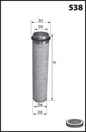 Mecafilter FA3435 - Filtro aria secondaria autozon.pro