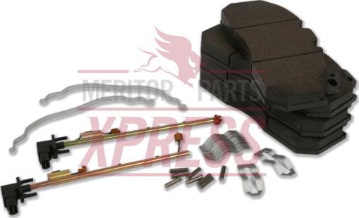 Meritor MDP5060 - Kit pastiglie freno, Freno a disco autozon.pro