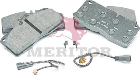 Meritor MDP5020 - Kit pastiglie freno, Freno a disco autozon.pro