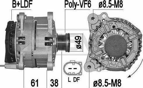 Messmer 209499A - Alternatore autozon.pro