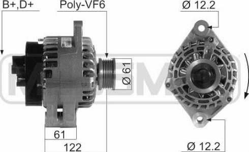 Messmer 209494 - Alternatore autozon.pro