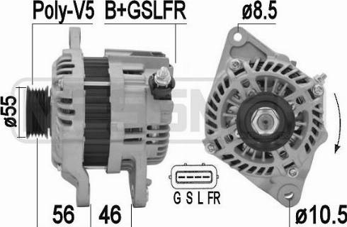 Messmer 209448A - Alternatore autozon.pro