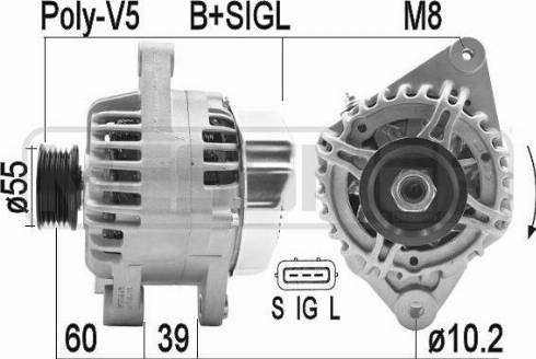 Messmer 209443A - Alternatore autozon.pro