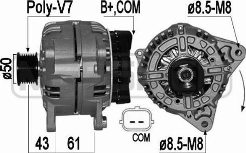 Messmer 209404A - Alternatore autozon.pro