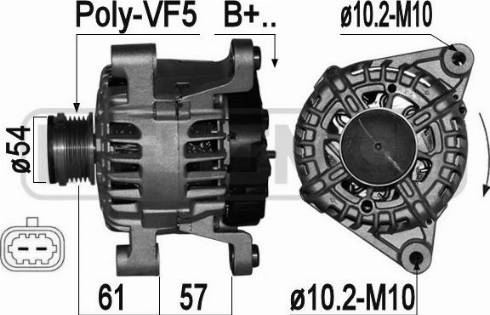 Messmer 209406 - Alternatore autozon.pro