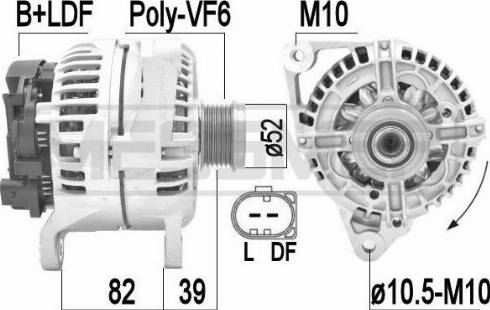 Messmer 209414A - Alternatore autozon.pro