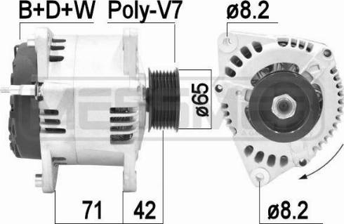 Messmer 209415A - Alternatore autozon.pro