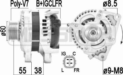 Messmer 209412A - Alternatore autozon.pro