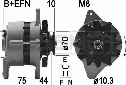 Messmer 209484A - Alternatore autozon.pro