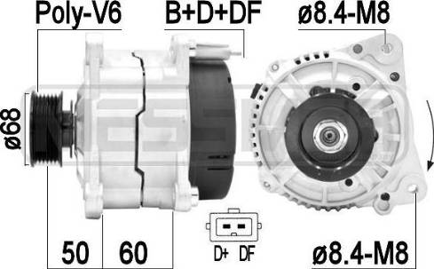 Messmer 209439A - Alternatore autozon.pro