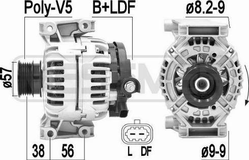 Messmer 209425A - Alternatore autozon.pro