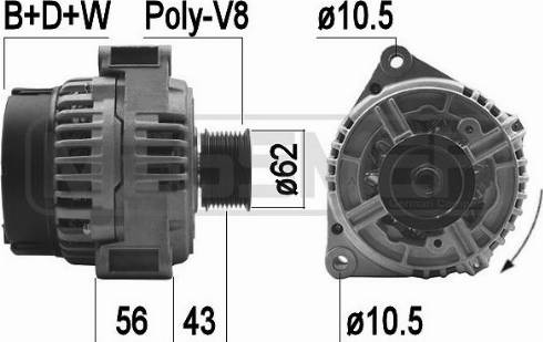 Messmer 209479A - Alternatore autozon.pro