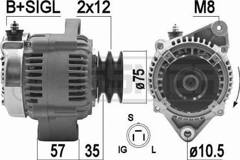 Messmer 209474A - Alternatore autozon.pro