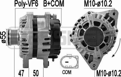 Messmer 209598 - Alternatore autozon.pro