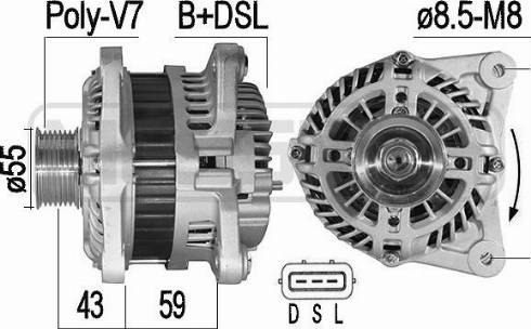 Messmer 209549A - Alternatore autozon.pro