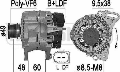 Messmer 209542A - Alternatore autozon.pro