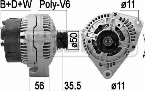 Messmer 209551A - Alternatore autozon.pro