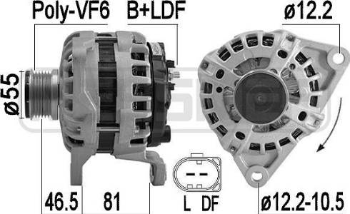 Messmer 209558A - Alternatore autozon.pro