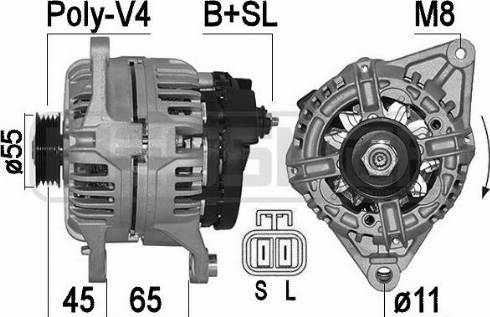 Messmer 209552A - Alternatore autozon.pro