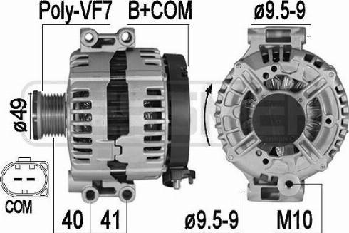 Messmer 209557A - Alternatore autozon.pro