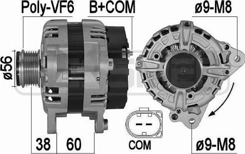 Messmer 209564A - Alternatore autozon.pro