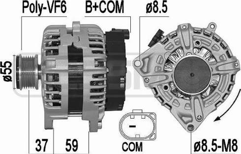 Messmer 209561A - Alternatore autozon.pro