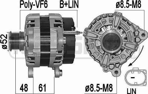 Messmer 209562A - Alternatore autozon.pro