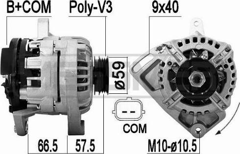 Messmer 209567A - Alternatore autozon.pro