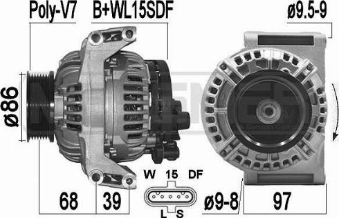 Messmer 209504 - Alternatore autozon.pro