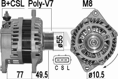 Messmer 209506A - Alternatore autozon.pro