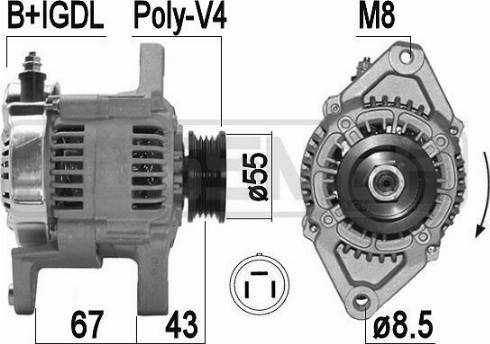 Messmer 209508A - Alternatore autozon.pro