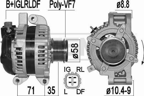 Messmer 209517A - Alternatore autozon.pro