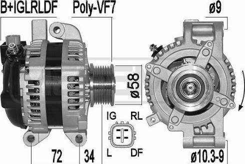 Messmer 209534A - Alternatore autozon.pro