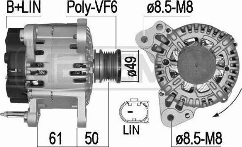 Messmer 209536A - Alternatore autozon.pro