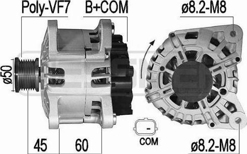 Messmer 209524A - Alternatore autozon.pro